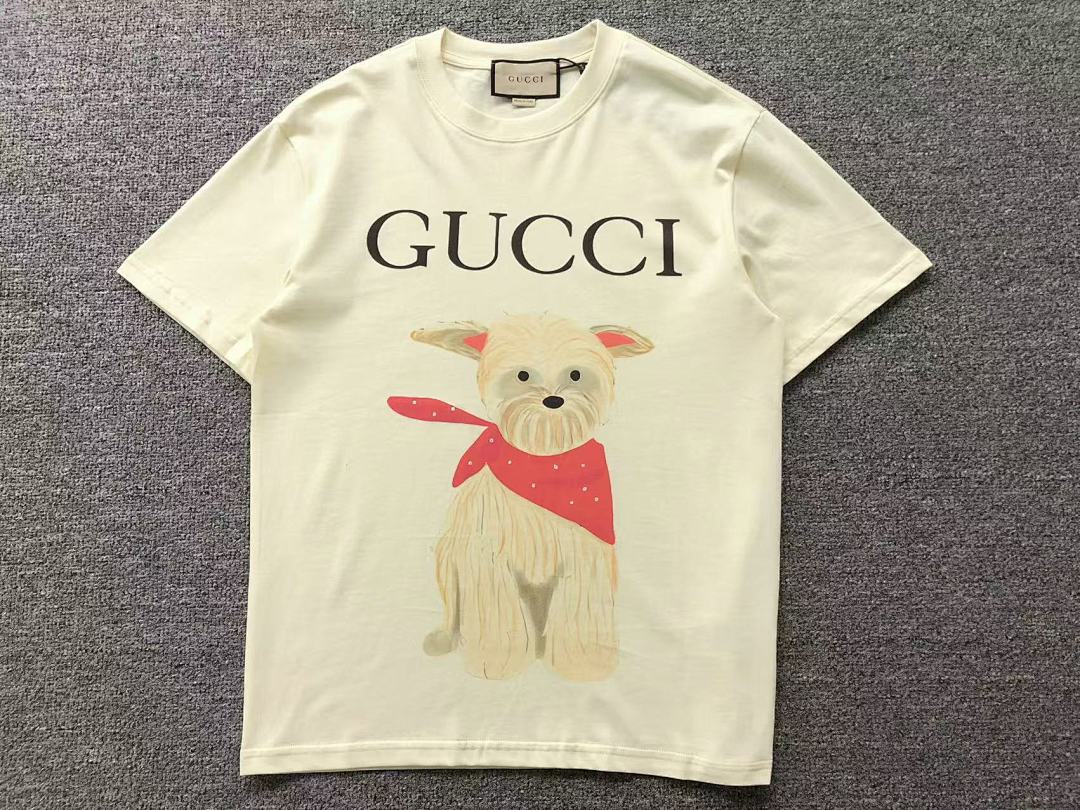 Gucci 85 G⭐C⭐I T-SHIRT 560603101 (Im 170Cm 60Kg I Wear Size S In The Phot) - Image 5