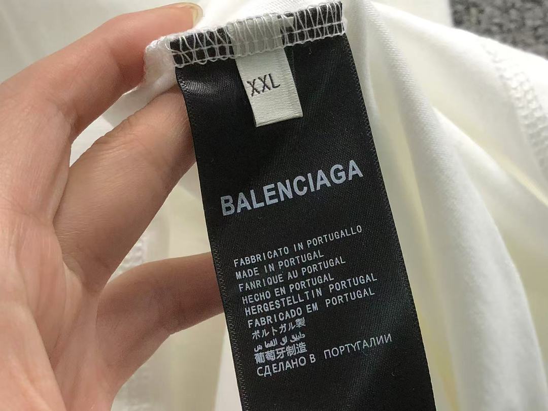 Balenciaga 113 B⭐L⭐⭐⭐IA⭐A T-SHIRT 5207270370 (Im 170Cm 60Kg I Wear Size 2XL In The Phot) - Image 17