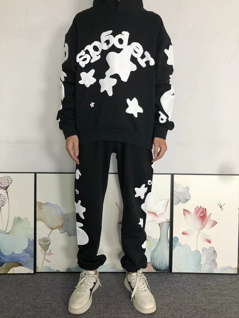 Sp5der TROUSERS SP5DER HOODIE 22081331125 (Im 170Cm 60Kg I Wear Size M In The Phot) - Image 4