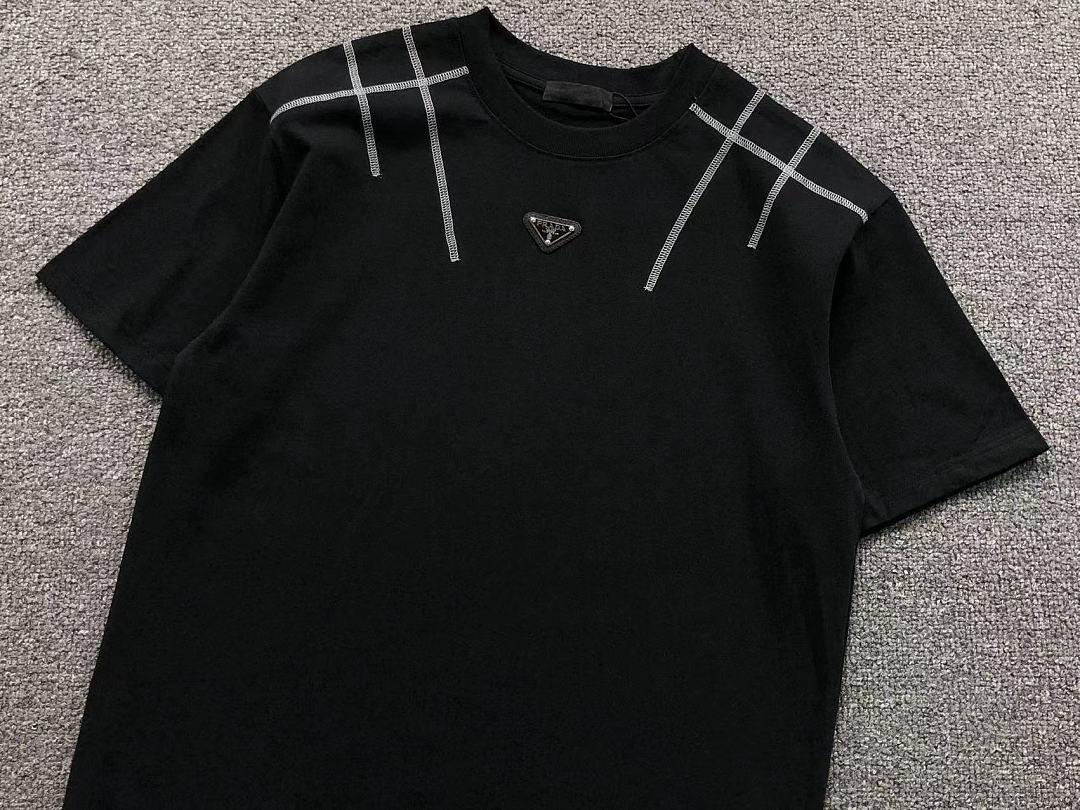 Prada 128 P⭐A⭐A T-SHIRT 5241409147 (Im 170Cm 60Kg I Wear Size S In The Phot) - Image 11