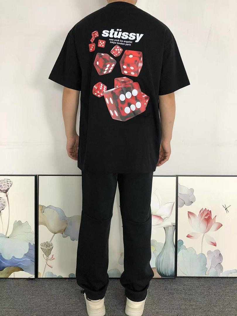 Stussy 135 STUSSY T-SHIRT 22031904001 (Im 170Cm 60Kg I Wear Size L In The Phot) - Image 4