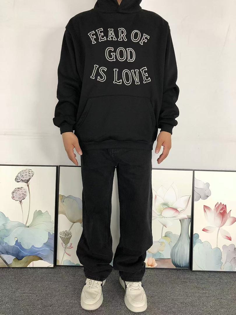 Fear of God 135 FOG HOODIE 5112249117 (Im 170Cm 60Kg I Wear Size S In The Phot) - Image 3