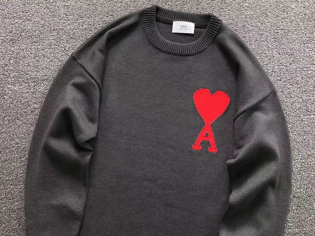 AMI 178 AMI SWEATER 4120202135 (Im 170Cm 60Kg I Wear Size S In The Phot) - Image 15