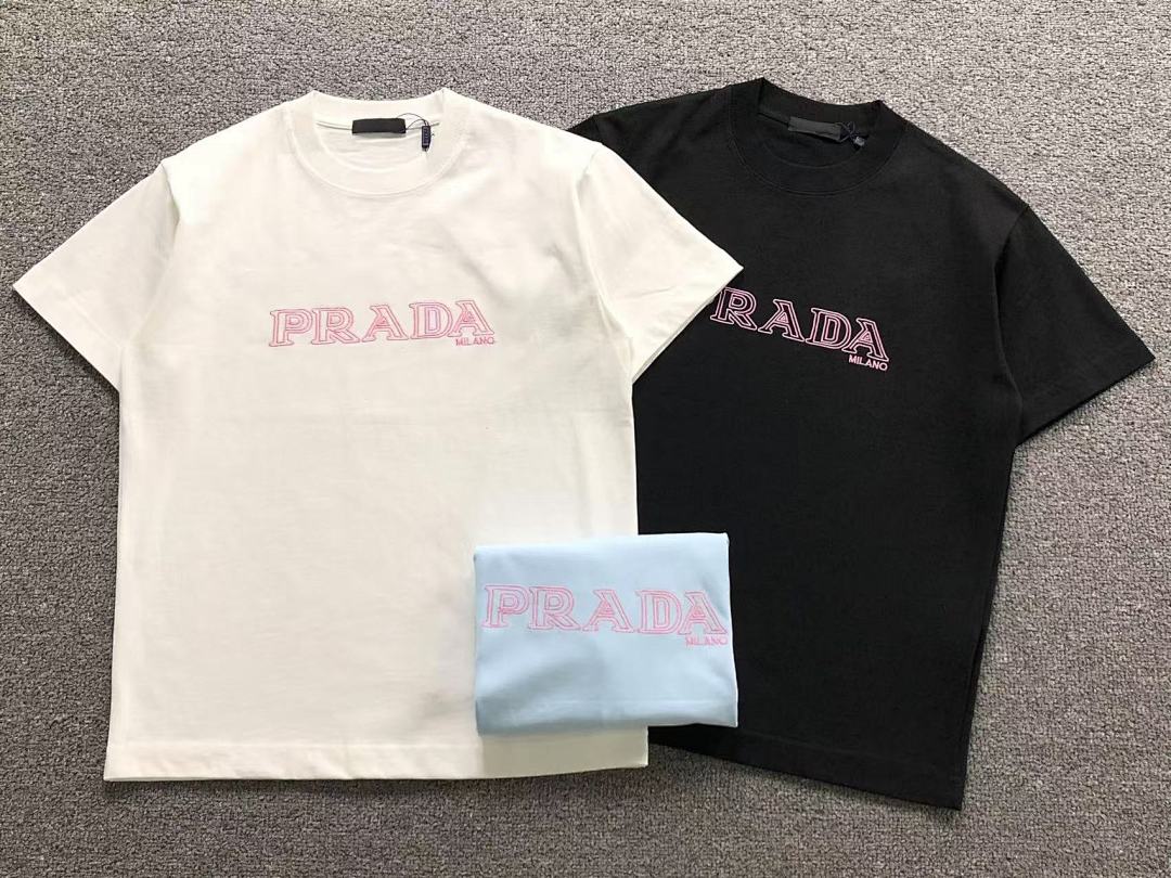 Prada 115 P⭐A⭐A T-SHIRT 510102681 (Im 170Cm 60Kg I Wear Size S In The Phot) - Image 5