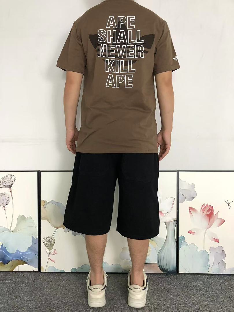 Adidas 95 A⭐I⭐AS BAPE T-SHIRT 4206050598 (Im 170Cm 60Kg I Wear Size M In The Phot) - Image 4