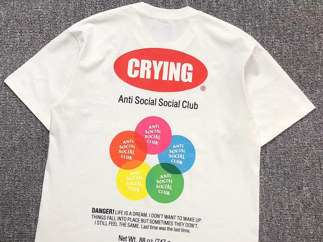 Christian Louboutin 85 ANTI SOCIAL CLUB T-SHIRT - Image 12