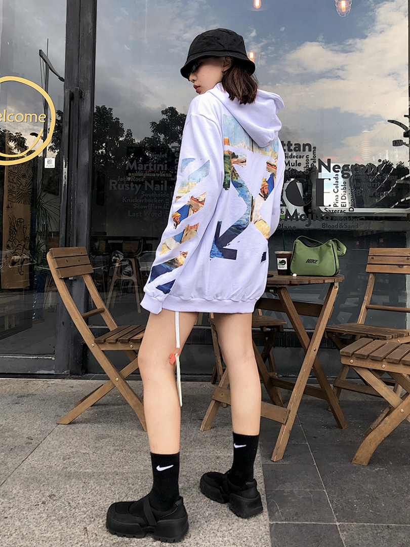 Off-White 135 OFF-WHITE (WHITE HOODIE) - Image 54