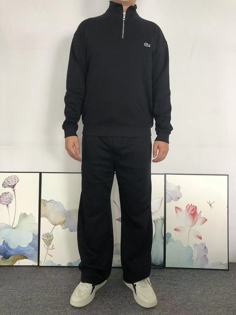 Lacoste 168 LACOSTE HOODIE 412110309 (Im 170Cm 60Kg I Wear Size S In The Phot) - Image 3