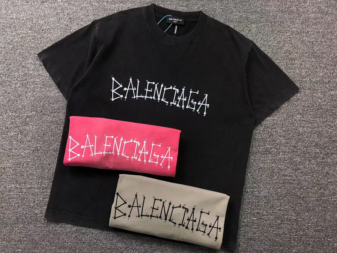 Balenciaga 128 B⭐L⭐⭐⭐IA⭐A T-SHIRT 213041321 (Im 170Cm 55Kg I Wear Size L In The Phot) - Image 19