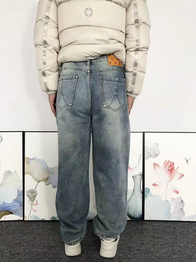 Louis Vuitton 215 L⭐ TROUSERS 3109291817 (Im 170Cm 60Kg I Wear Size 30 In The Phot) - Image 4