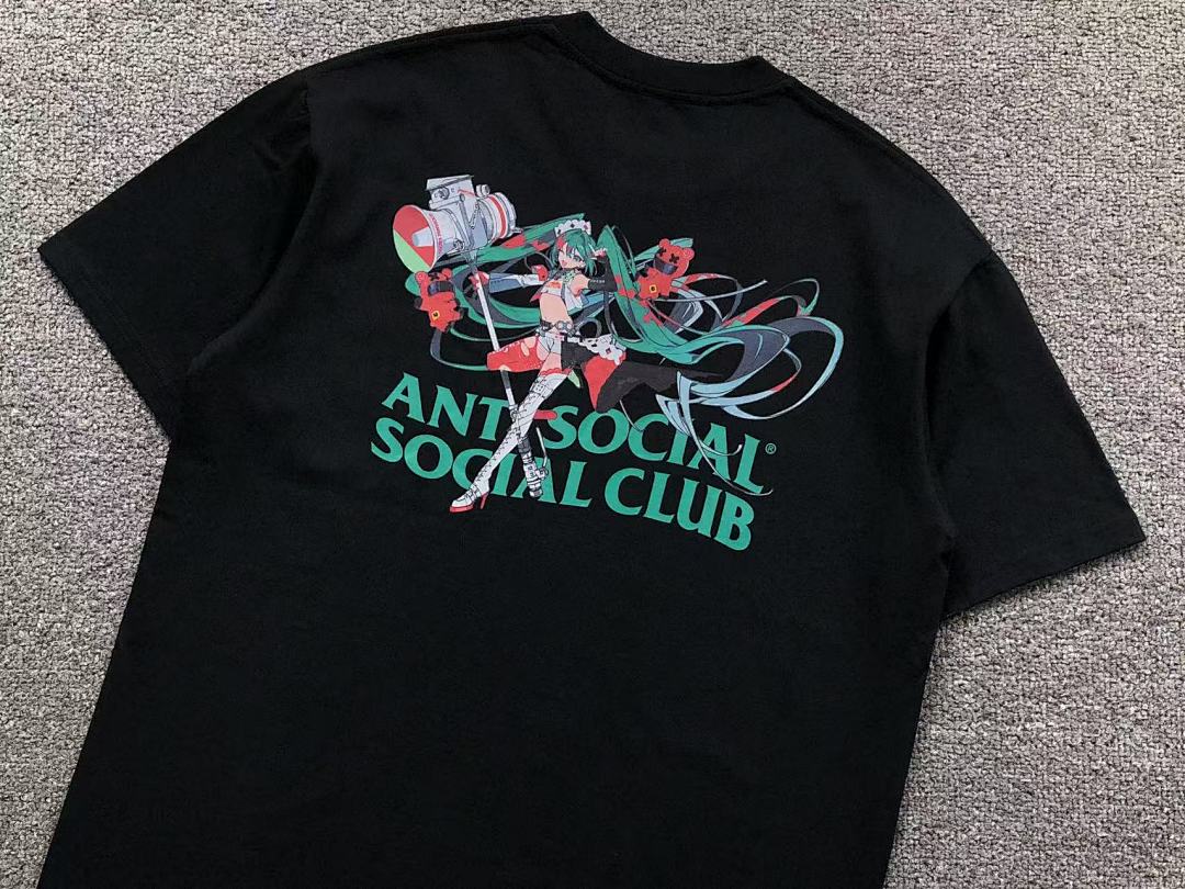 Christian Louboutin 85 ANTI SOCIAL CLUB T-SHIRT 3107310102 (Im 170Cm 60Kg I Wear Size L In The Phot) - Image 9