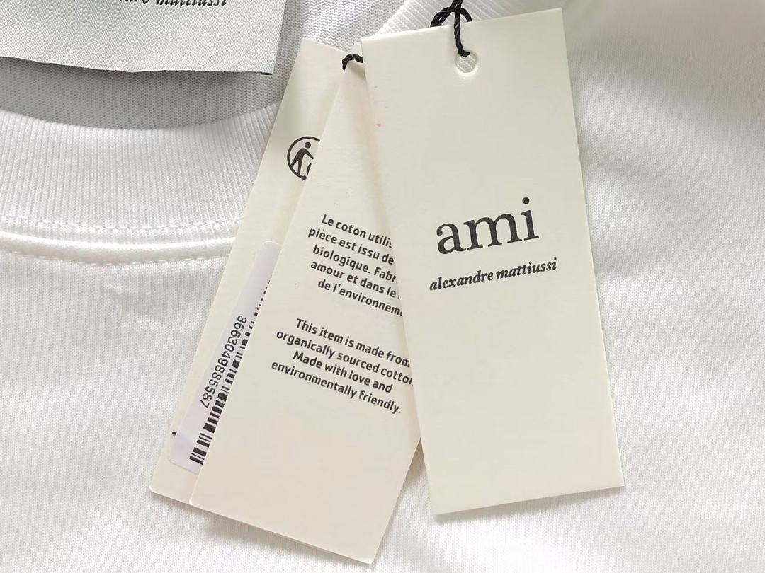 AMI 95 AMI T-SHIRT 3205070821 (Im 170Cm 60Kg I Wear Size L In The Phot) - Image 14