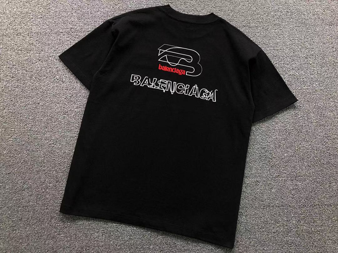 Balenciaga 108 B⭐L⭐⭐⭐IA⭐A T-SHIRT 2162308125 (Im 170Cm 60Kg I Wear Size S In The Phot) - Image 14