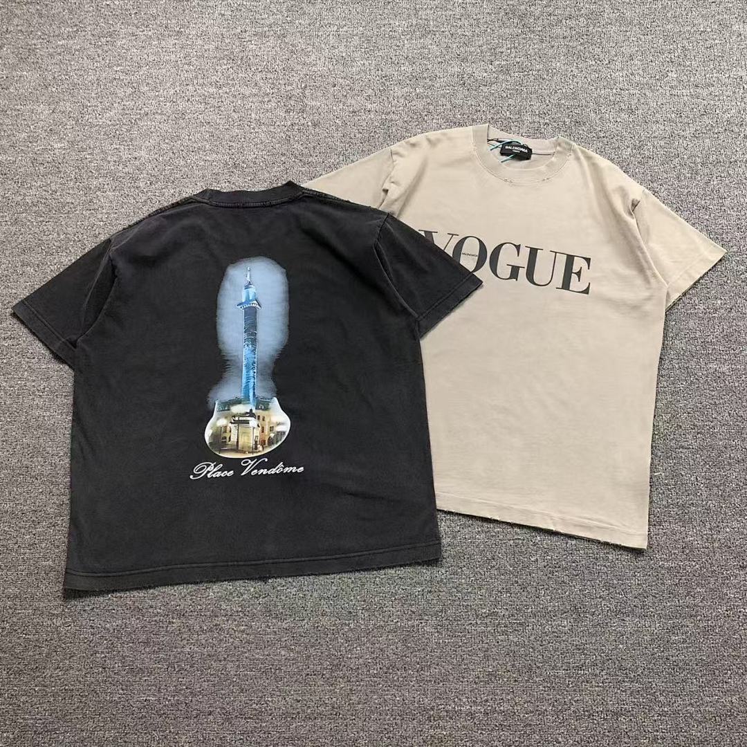 Balenciaga 128 B⭐L⭐⭐⭐IA⭐A T-SHIRT 213042021 (Im 170Cm 55Kg I Wear Size L In The Phot)