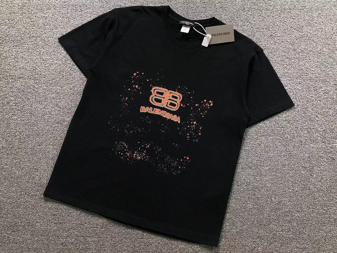 Balenciaga 115 B⭐L⭐⭐⭐IA⭐A T-SHIRT 22051319172 (Im 170Cm 60Kg I Wear Size L In The Phot) - Image 8