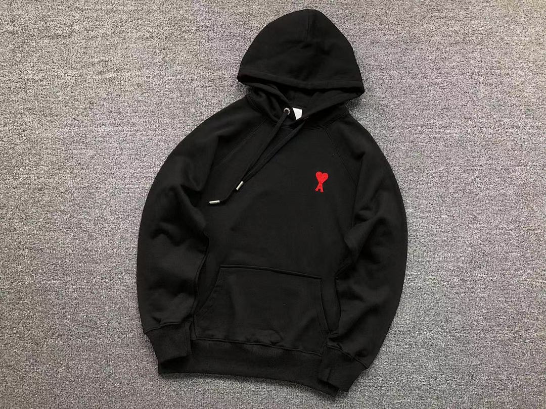 AMI 158 AMI HOODIE 3201081217 (Im 170Cm 60Kg I Wear Size M In The Phot) - Image 20