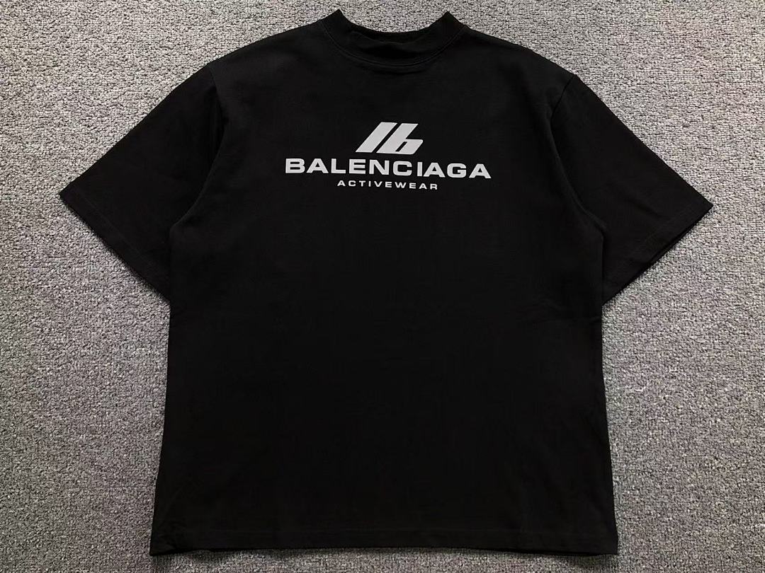 Balenciaga 125 B⭐L⭐⭐⭐IA⭐A T-SHIRT 42041313163 (Im 170Cm 60Kg I Wear Size XS In The Phot) - Image 9