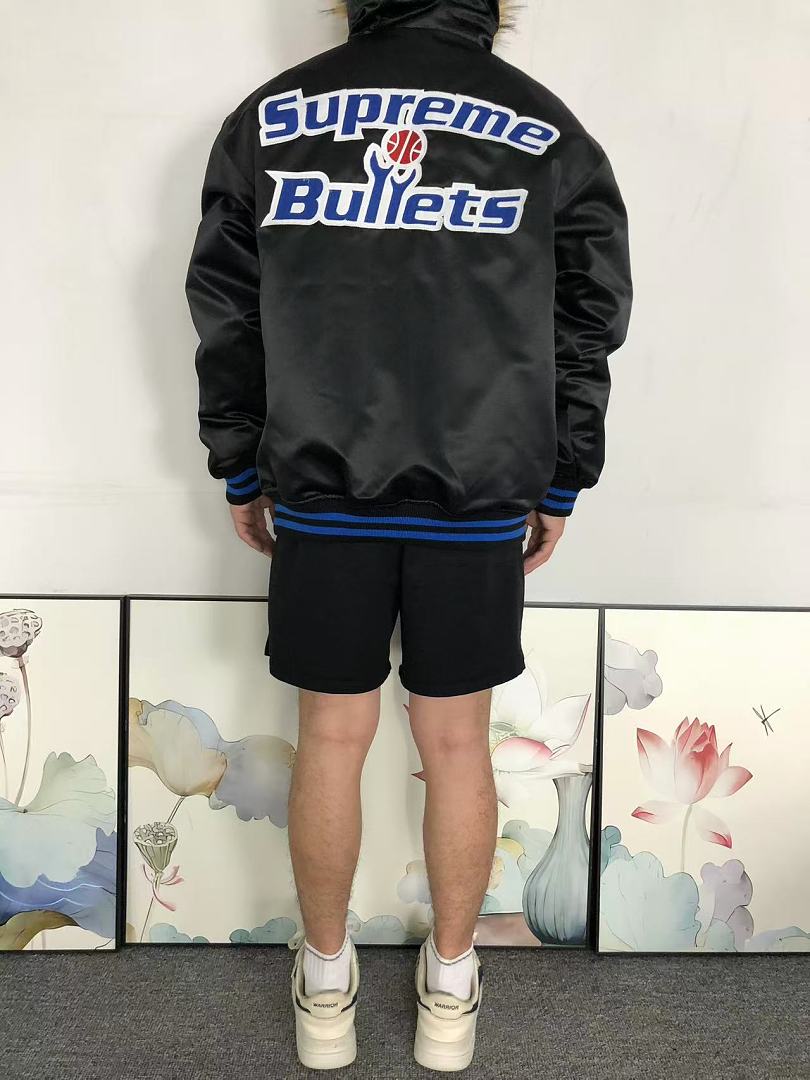 Supreme 468 S⭐⭐R⭐⭐E NBA BASKETBALL COTTON CIOTHES 22080604001 (Im 170Cm 60Kg I Wear Size M In The Phot) - Image 4