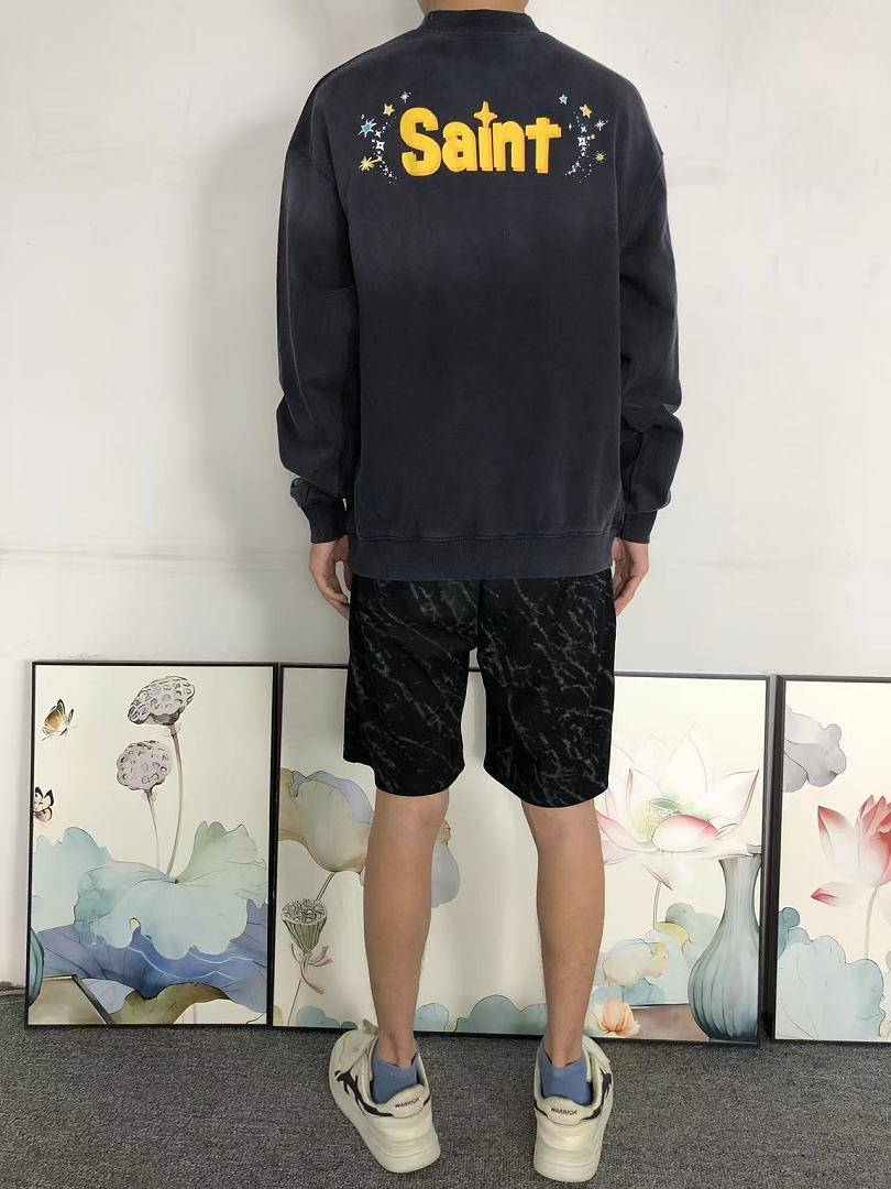Chanel 175 SAINT MICHAEL HOODIE 3206186617 (Im 170Cm 60Kg I Wear Size S In The Phot) - Image 4