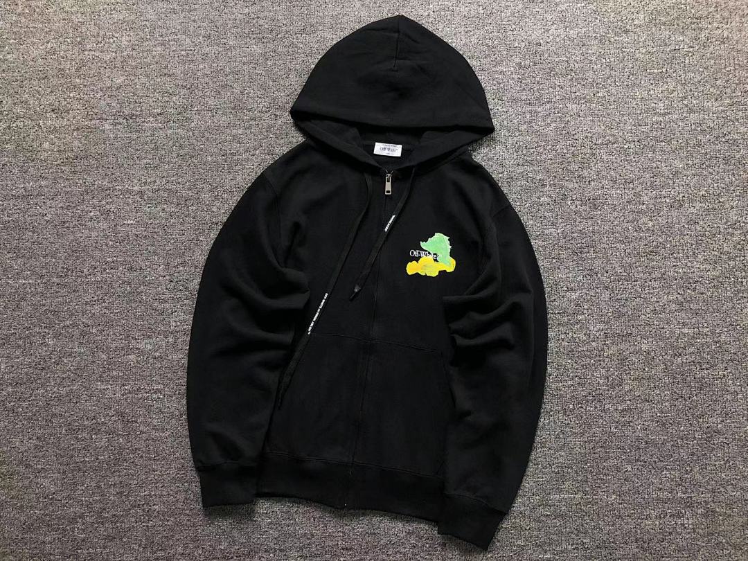Off-White 208 OFF-WHITE (WHITE HOODIE) - Image 9