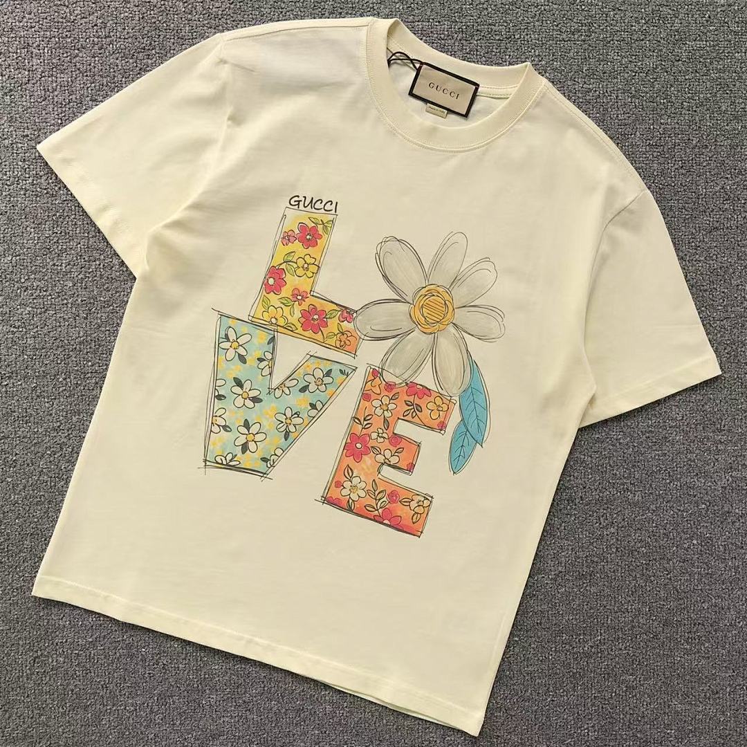 Gucci 85 G⭐C⭐I T-SHIRT 5042615101 (Im 170Cm 60Kg I Wear Size S In The Phot)