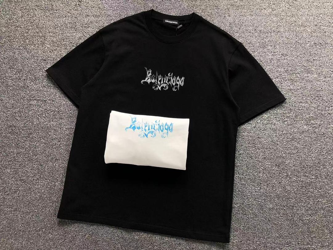 Balenciaga 113 B⭐L⭐⭐⭐IA⭐A T-SHIRT 5261103147 (Im 170Cm 60Kg I Wear Size M In The Phot) - Image 16