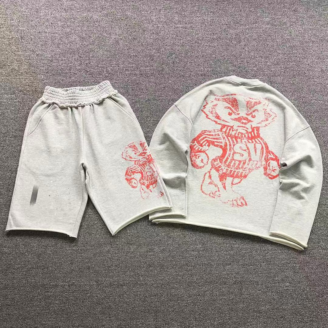 Saint Vanity SHORTS218 SA⭐N⭐VA⭐IT⭐ HOODIE SHORTS 3206034972 (Im 170Cm 60Kg I Wear Size M In The Phot)