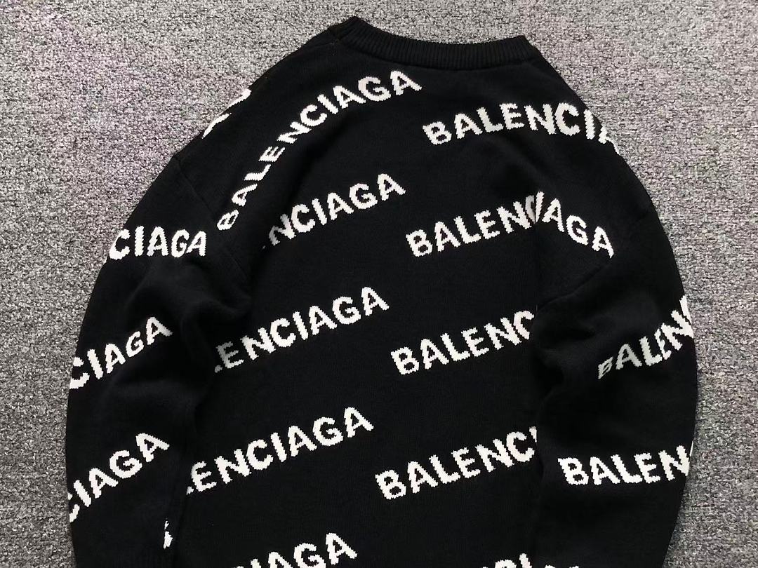 Balenciaga 188 B⭐L⭐⭐⭐IA⭐A SWEATER 128290860 (Im 170Cm 60Kg I Wear Size S In The Phot) - Image 10