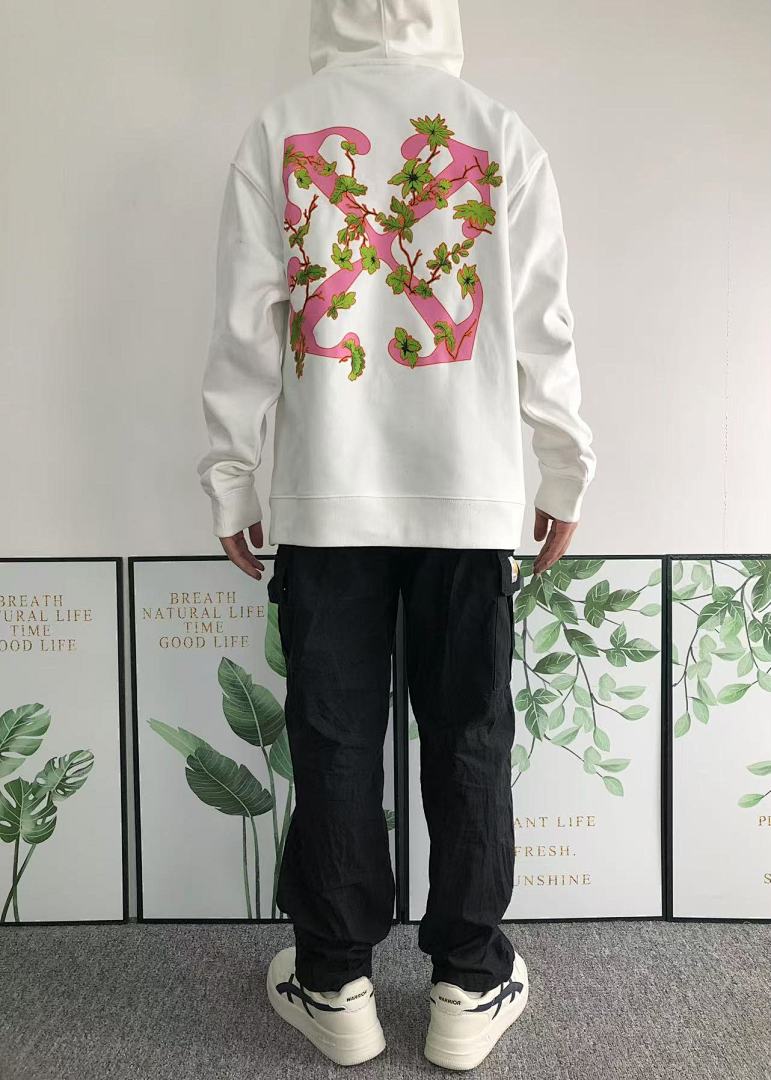 Off-White 168 OFF-WHITE HOODIE 312171119 (Im 170Cm 55Kg I Wear Size M In The Phot) - Image 4