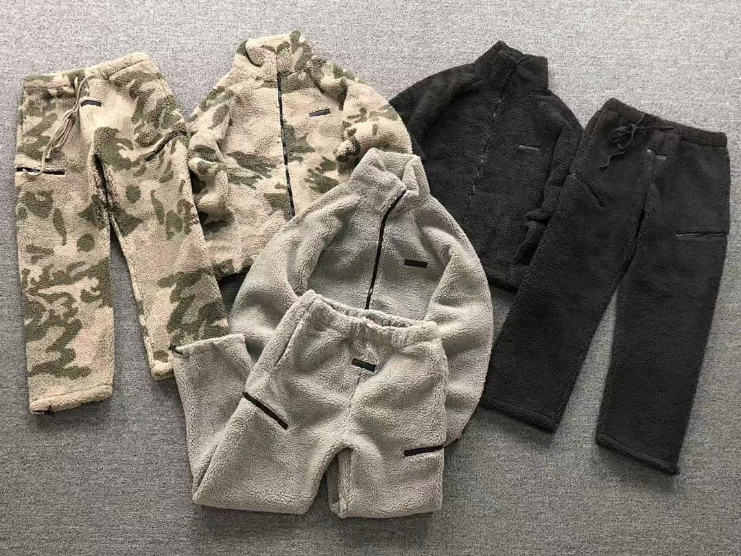 Fear of God TROUSERS 225 FOG FLEECE JACKET - Image 6