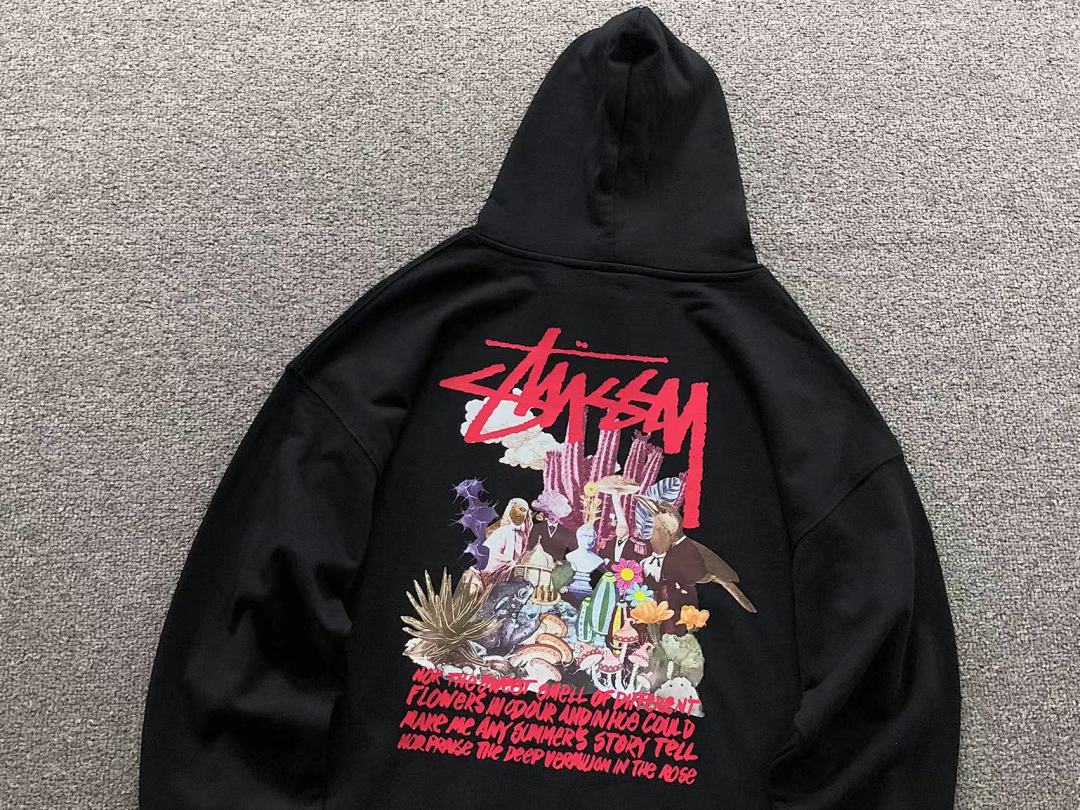Stussy 158 STUSSY HOODIE 1112020402 (Im 170Cm 60Kg I Wear Size XL In The Phot) - Image 15