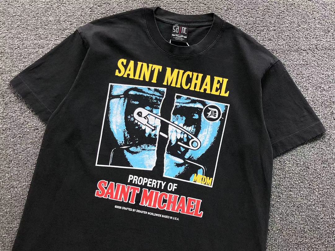 Chanel 98 SAINT MICHAEL T-SHIRT 42081401155 (Im 170Cm 60Kg I Wear Size S In The Phot) - Image 12