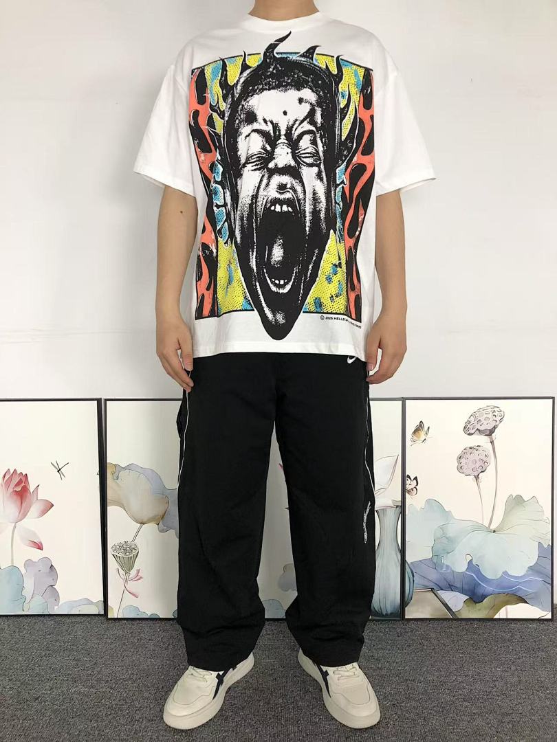 Hellstar 98 HELLSTAR T-SHIRT 505091017 (Im 170Cm 60Kg I Wear Size S In The Phot) - Image 3