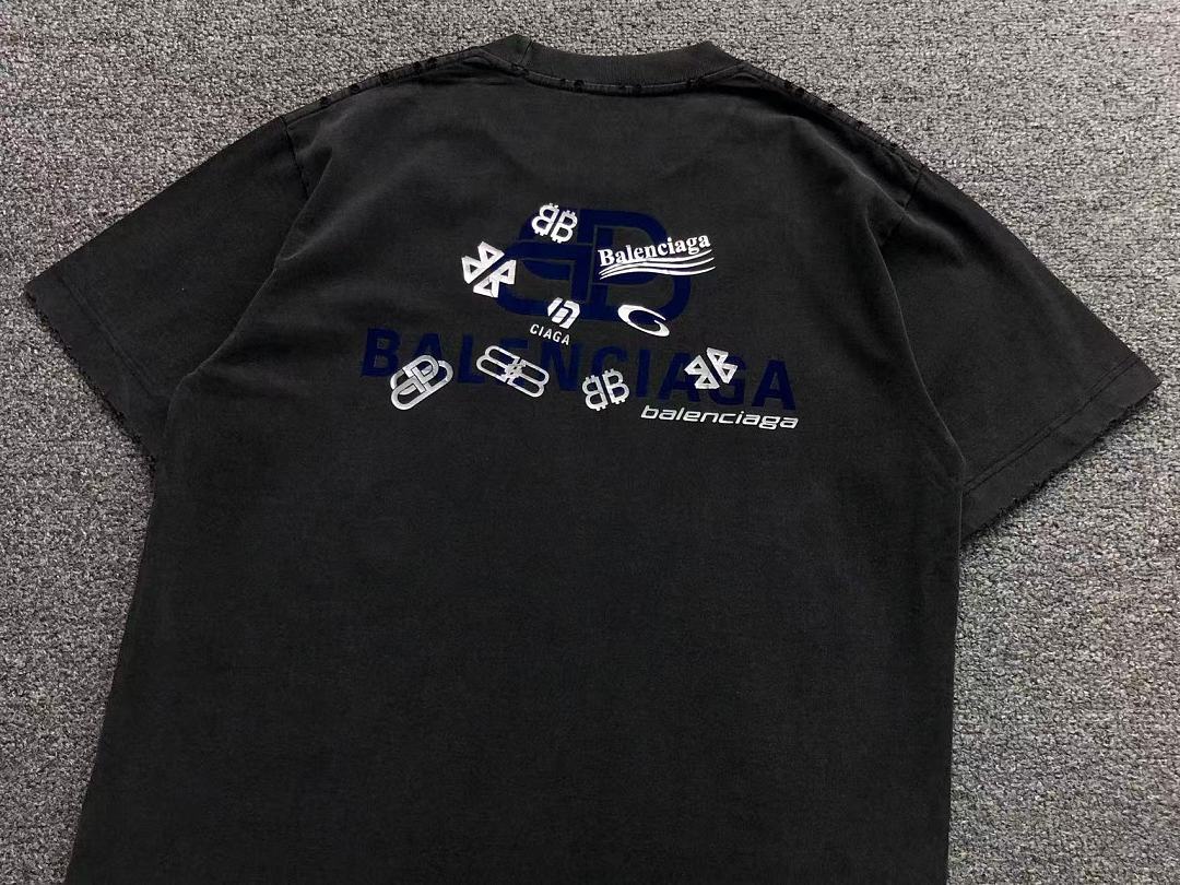 Balenciaga 128 B⭐L⭐⭐⭐IA⭐A T-SHIRT 5252505147 (Im 170Cm 60Kg I Wear Size L In The Phot) - Image 11