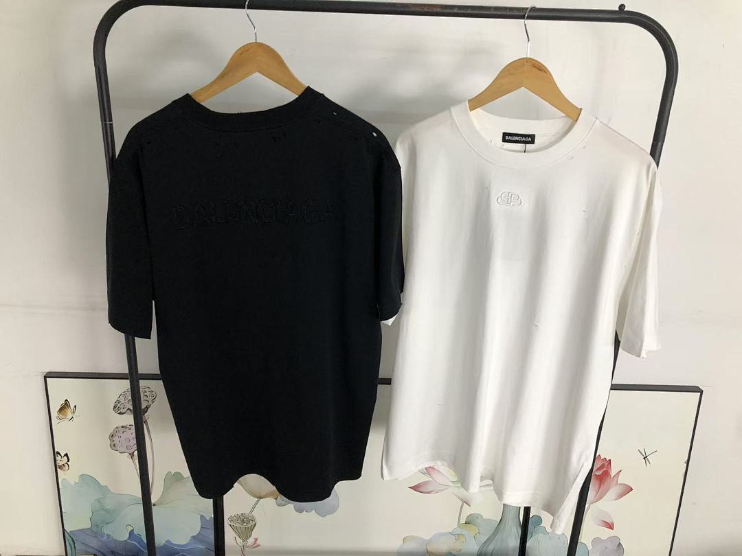 Balenciaga 98 B⭐L⭐⭐⭐IA⭐A T-SHIRT 5233020127 (Im 170Cm 60Kg I Wear Size XL In The Phot) - Image 25