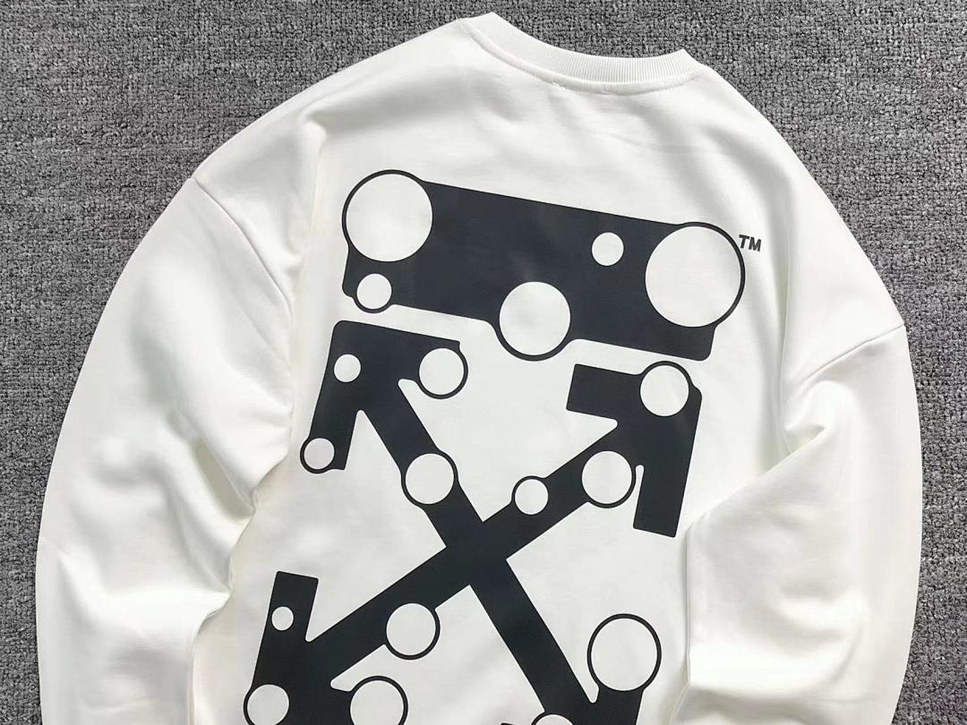 Off-White 136 OFF-WHITE (WHITE HOODIE) - Image 10