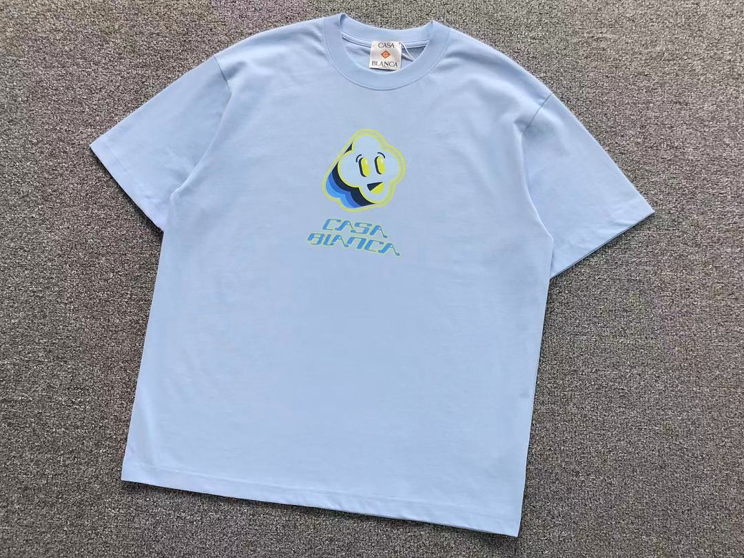 Casablanca 105 CASABLANCA T-SHIRT 52071807127 (Im 170Cm 60Kg I Wear Size L In The Phot) - Image 19