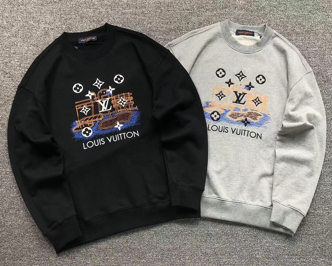 Louis Vuitton 178 L⭐ HOODIE 3208011321 (Im 170Cm 60Kg I Wear Size M In The Phot) - Image 5