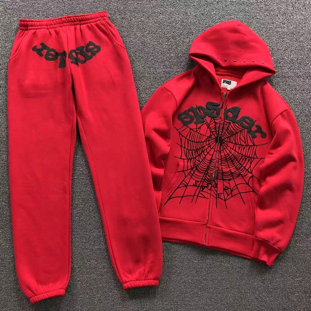 Sp5der TROUSERS 125 SP5DER HOODIE, photo 1