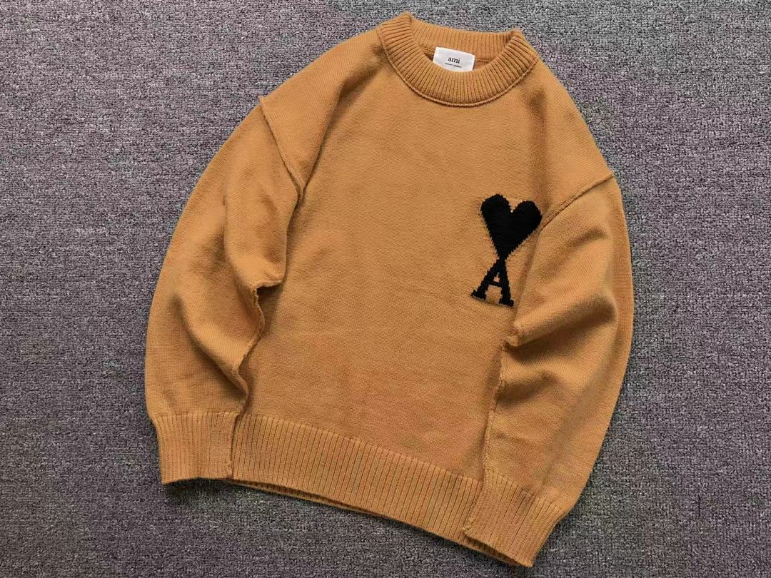 AMI 138 AMI SWEATER 3110070917 (Im 170Cm 60Kg I Wear Size S In The Phot) - Image 7