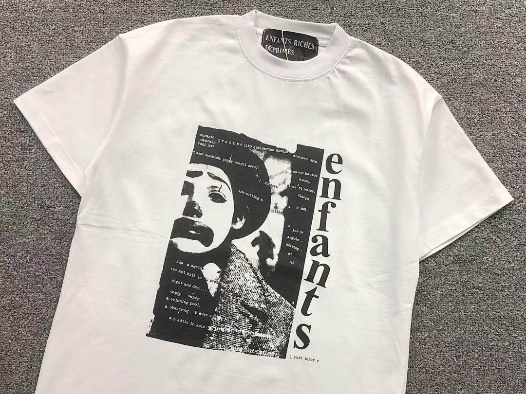 Chanel 85 ENFANTS RICHES DEPRIMES T-SHIRT 42012422162 (Im 170Cm 60Kg I Wear Size S In The Phot) - Image 7