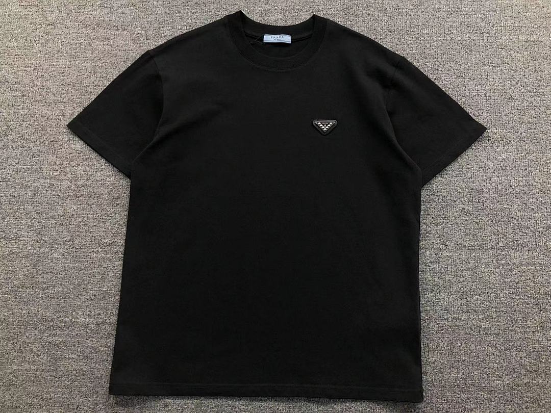 Prada 128 P⭐A⭐A T-SHIRT 211171321 (Im 170Cm 57Kg I Wear Size M In The Phot) - Image 9