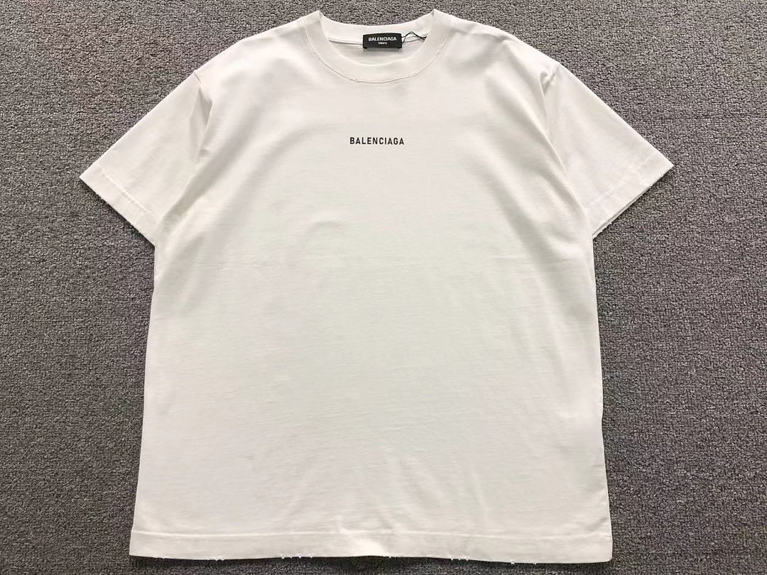 Balenciaga 129 B⭐L⭐⭐⭐IA⭐A T-SHIRT 42061611133 (Im 170Cm 60Kg I Wear Size 2XL In The Phot) - Image 7