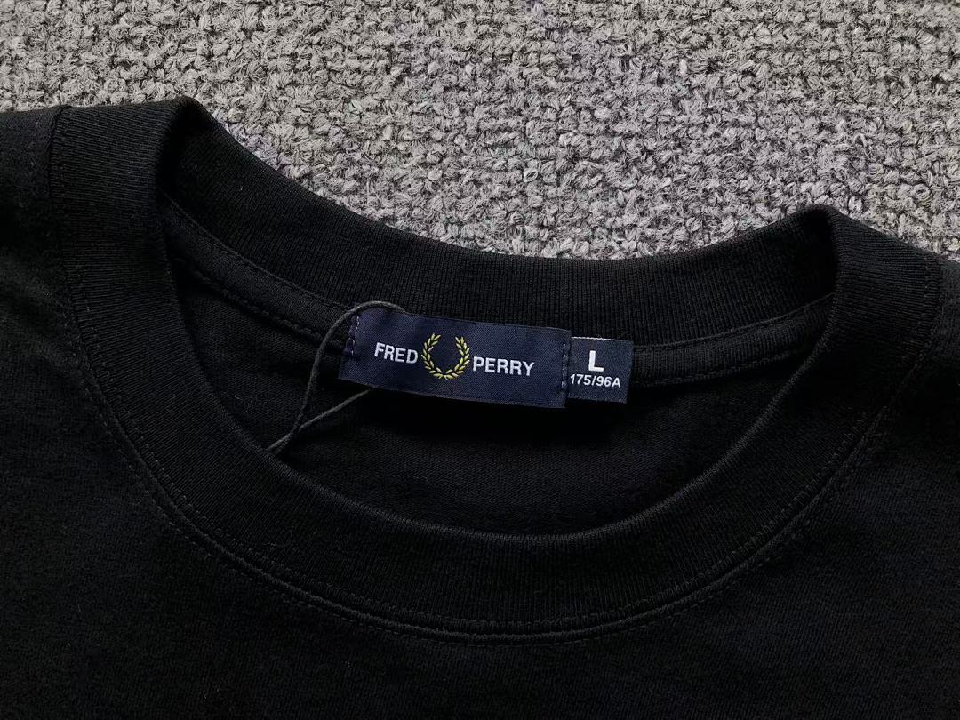Unbranded 138 FRED PERRY LONG SLEEVED 218250301 (Im 170Cm 60Kg I Wear Size L In The Phot) - Image 15