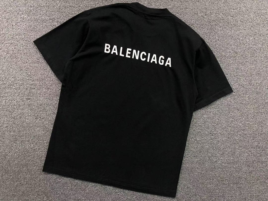 Balenciaga 125 B⭐L⭐⭐⭐IA⭐A T-SHIRT 3102220821 (Im 170Cm 57Kg I Wear Size S In The Phot) - Image 19