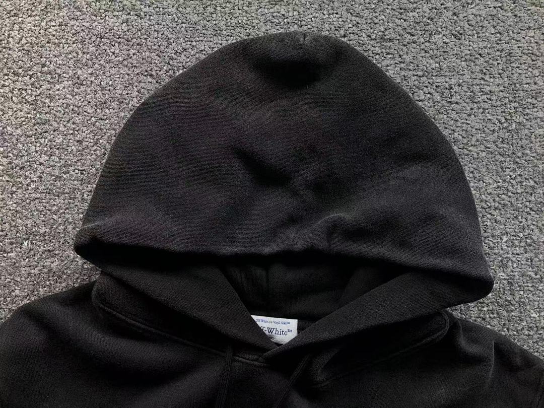 Off-White 195 OFF-WHITE HOODIE 57311619 (Im 170Cm 60Kg I Wear Size S In The Phot) - Image 16