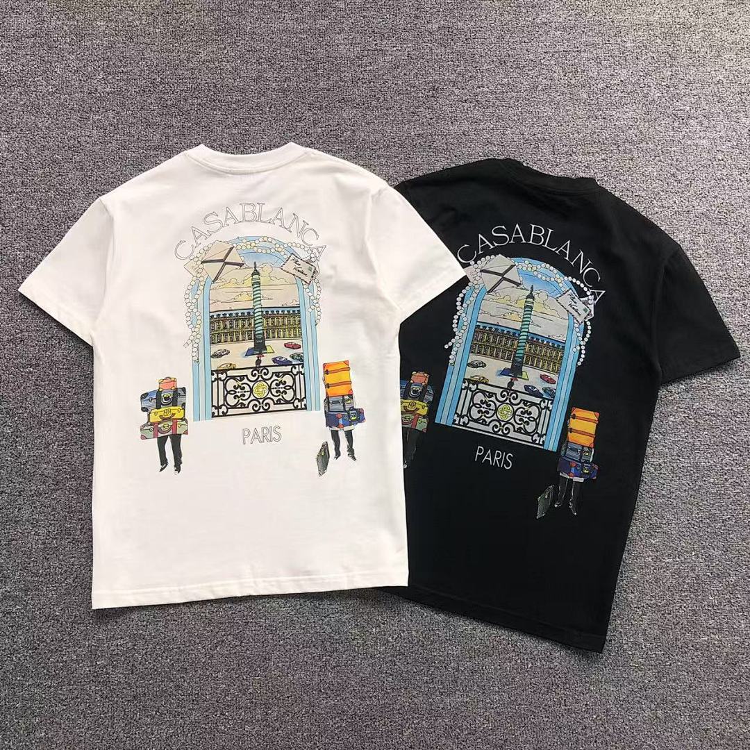 Casablanca 85 CASABLANCA T-SHIRT 1106250232 (Im 170Cm 60Kg I Wear Size M In The Phot)