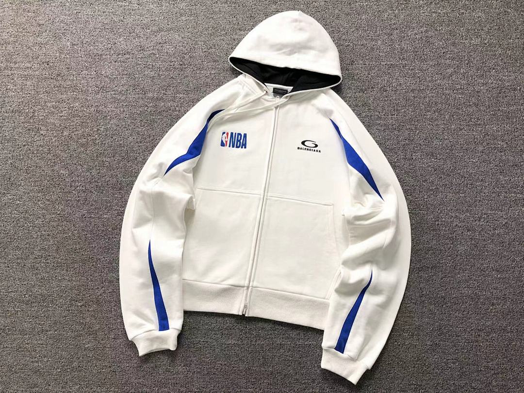 Balenciaga 318 B⭐L⭐⭐⭐IA⭐A NBA BASKETBALL HOODIE 22031909001 (Im 170Cm 60Kg I Wear Size XS In The Phot) - Image 16