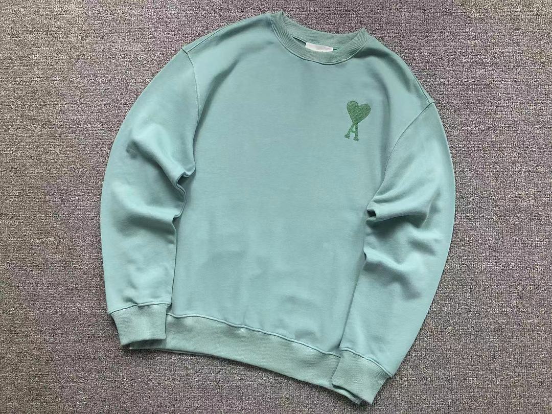 AMI 175 AMI HOODIE 22082704001 (Im 170Cm 60Kg I Wear Size M In The Phot) - Image 15