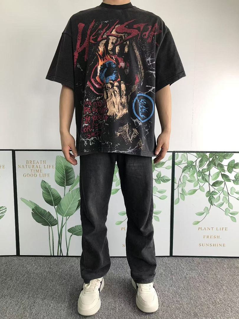 Hellstar 105 HELLSTAR T-SHIRT 411101817 (Im 170Cm 55Kg I Wear Size M In The Phot) - Image 3